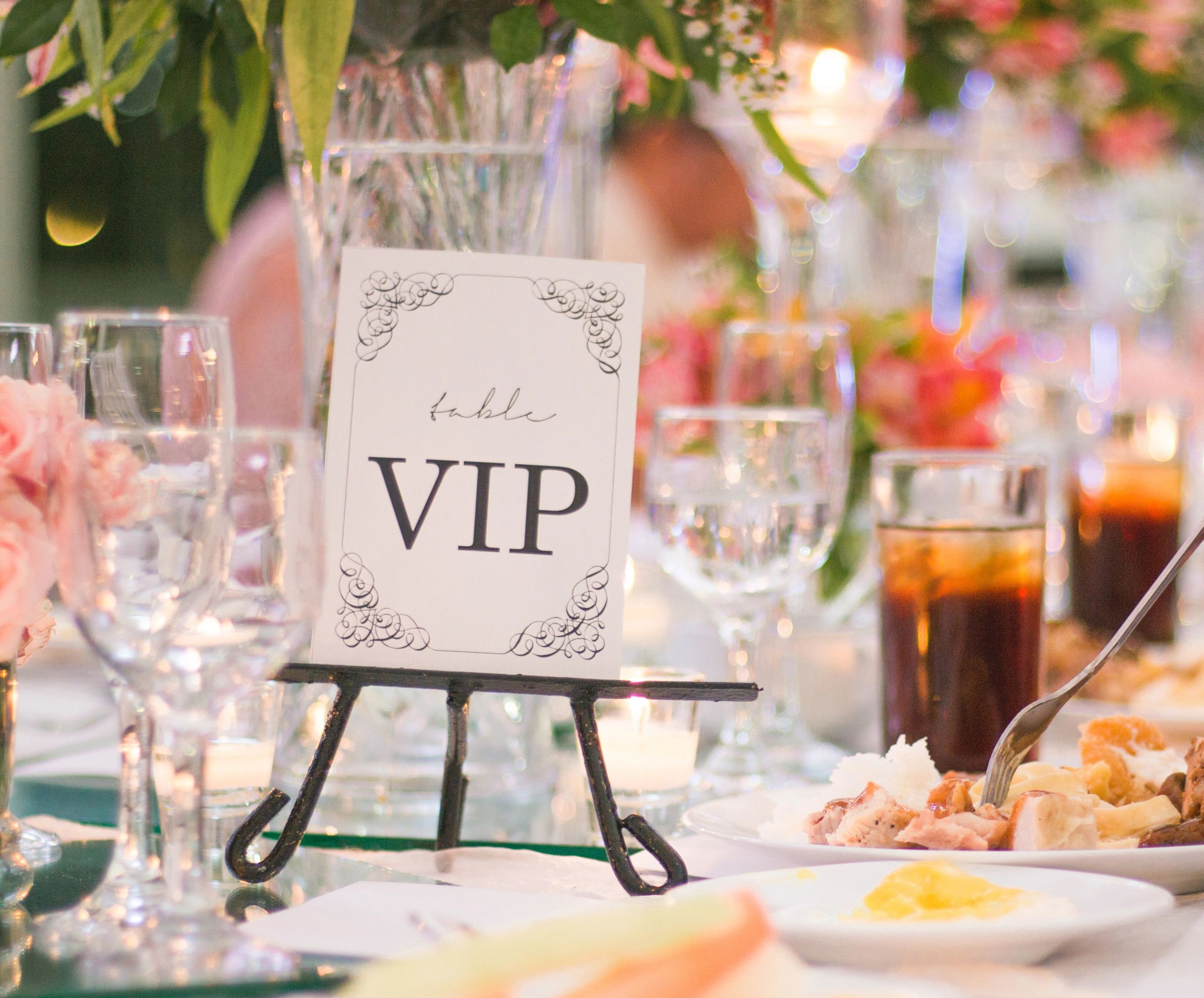 Elegant dining table styled for a special occasion