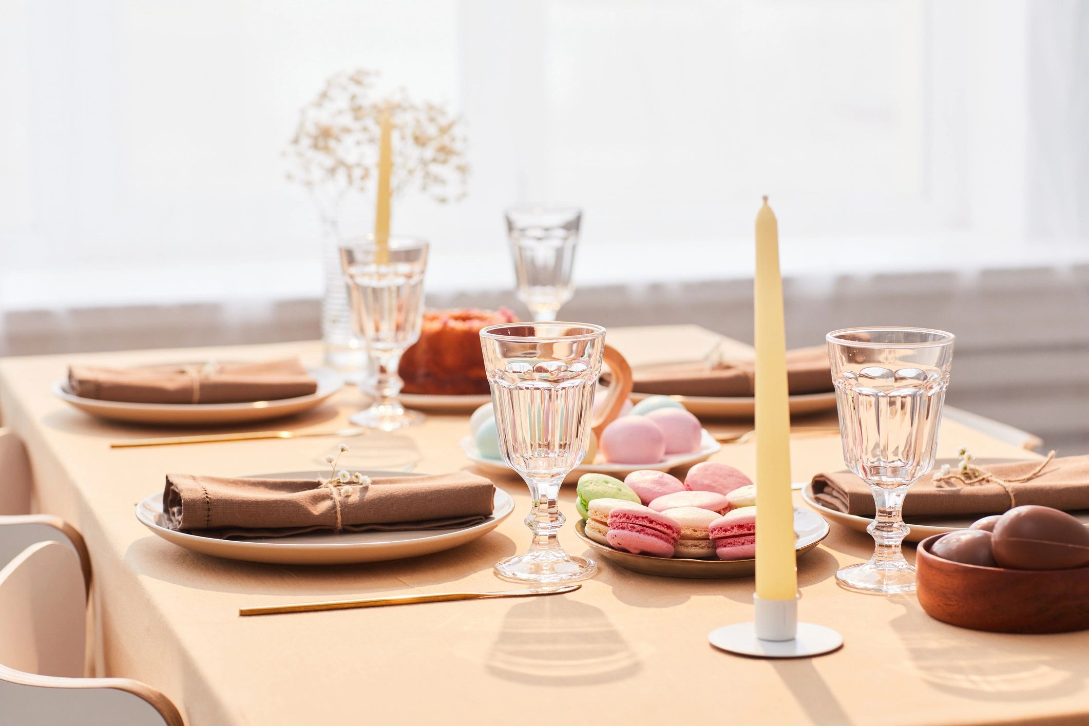 Elegant styled table for a milestone birthday