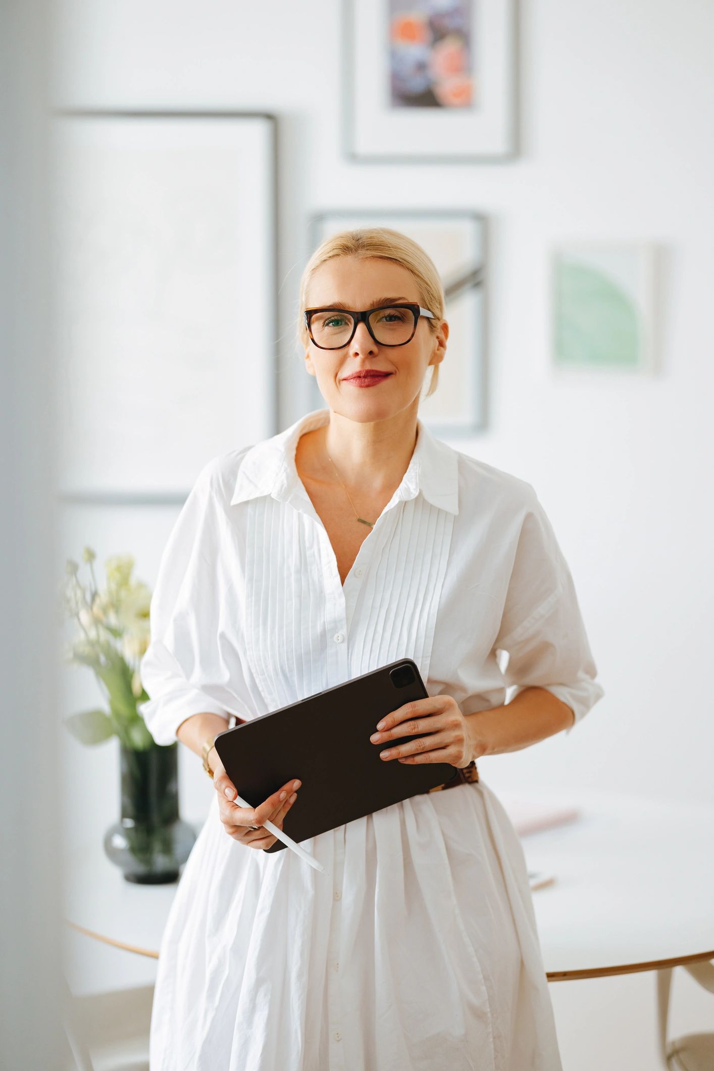 Professional event planner portrait